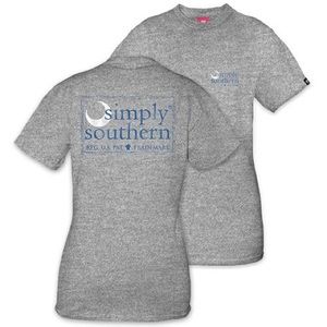 Grey simply southern shirt